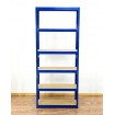 Regał Helios 196x90x40 cm 6 półek/175kg Niebiesko-Niebieski