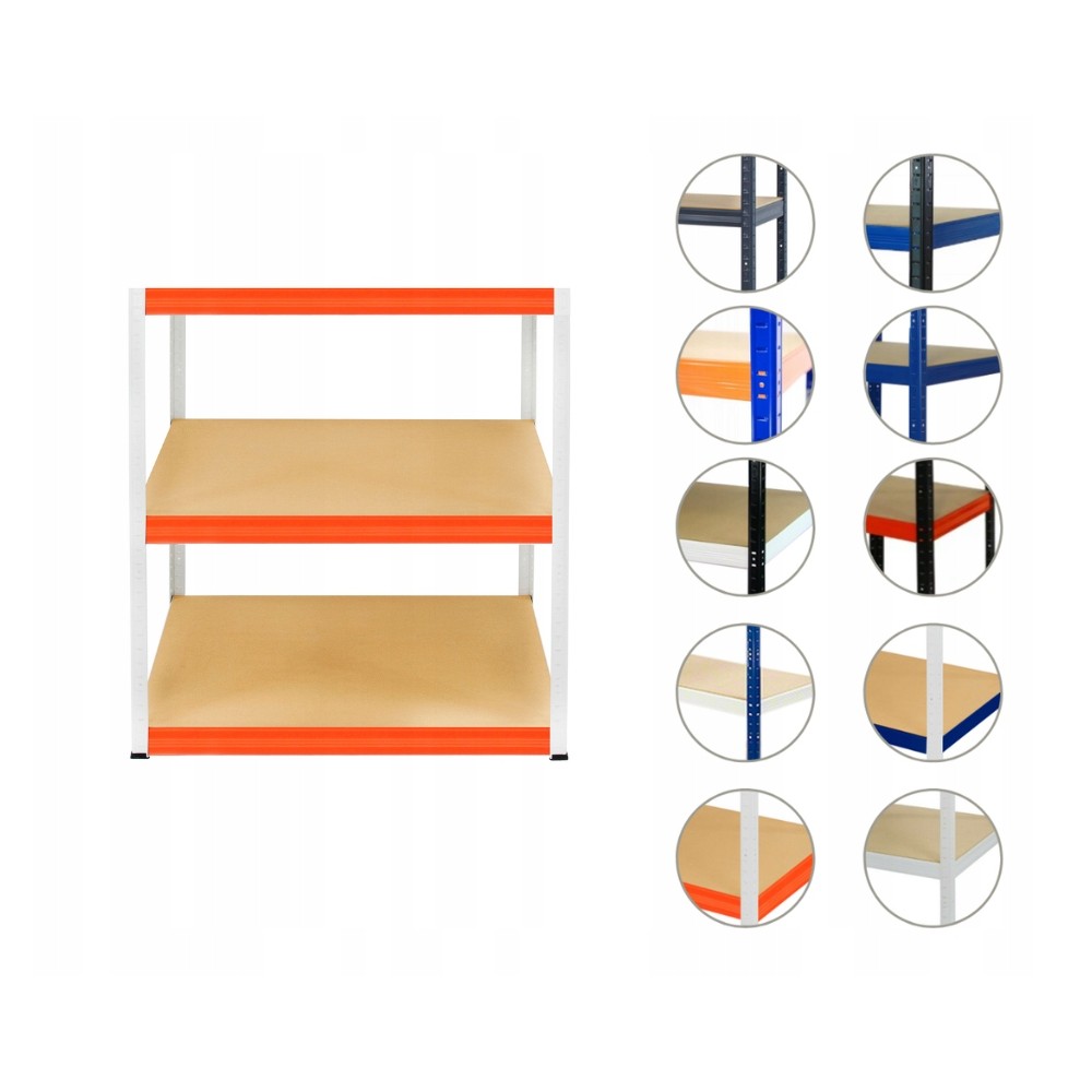 Regał metalowy HELIOS HWO 106x90x30 3x400kg