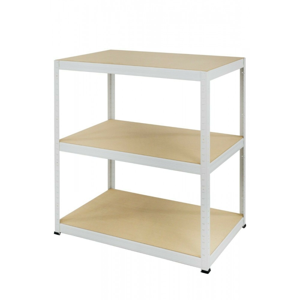 Regał metalowy regał magazynowy szpitalny HELIOS biały 106x110x45 3x175kg