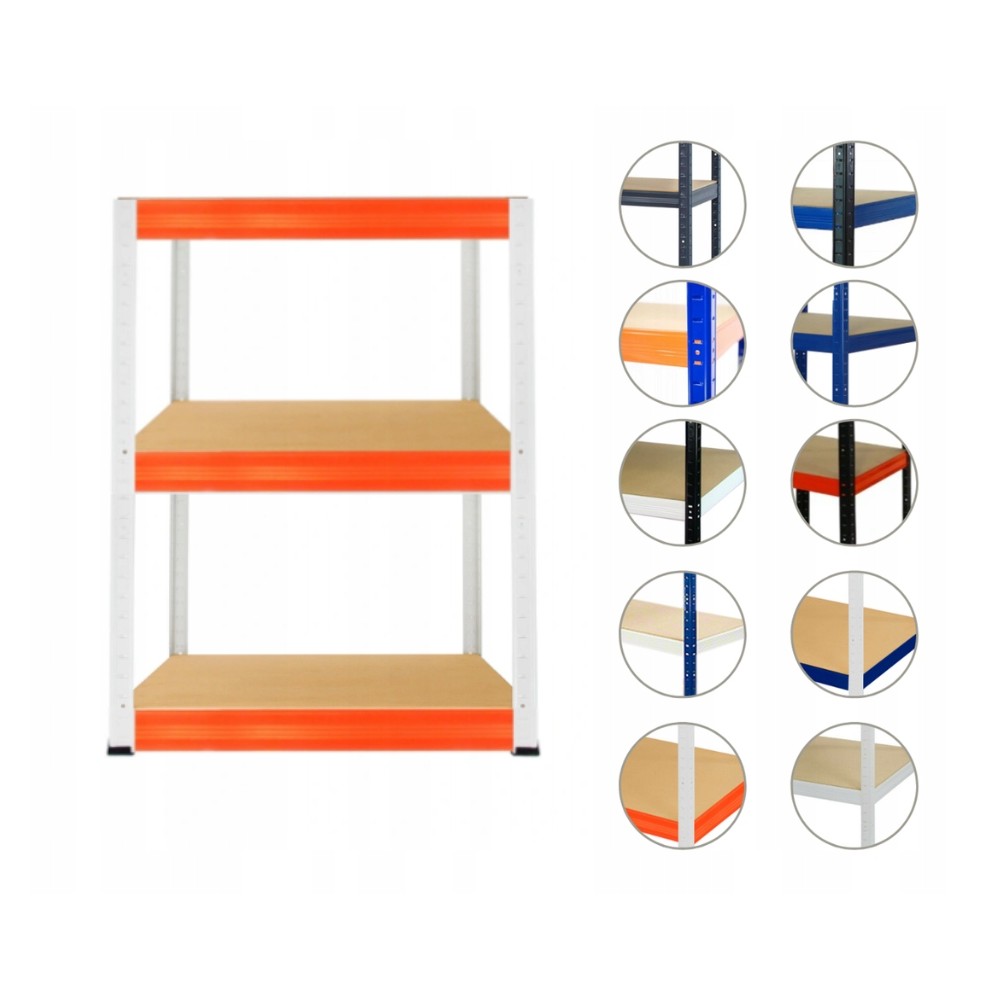 Regał metalowy HELIOS HWO 106x040x40 3 półki