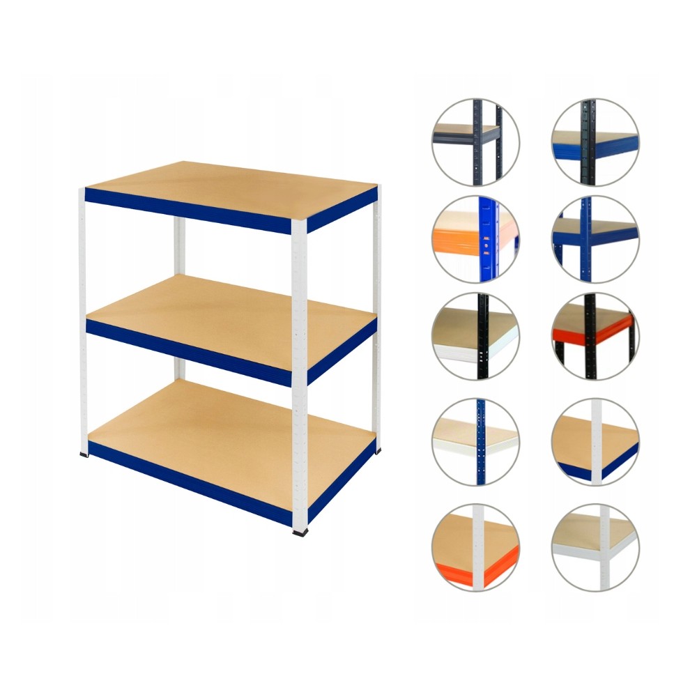 Regał metalowy HELIOS HWN 106x150x35 3x175kg