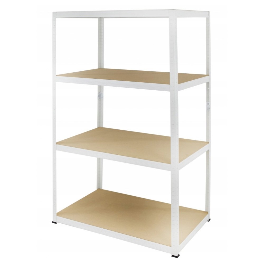 Regał metalowy regał magazynowy szpitalny HELIOS biały 196x180x45 4x175kg