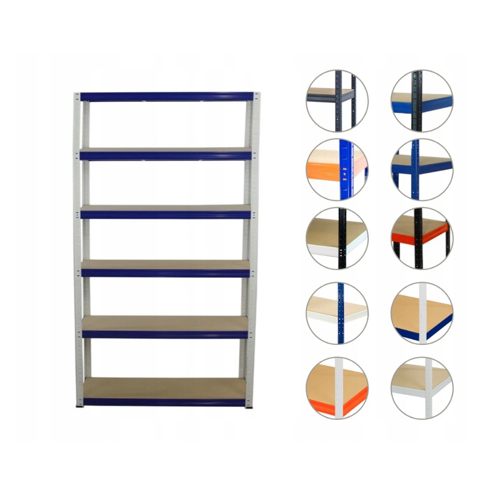 Regał metalowy HELIOS HWN 213x150x50 6x175kg