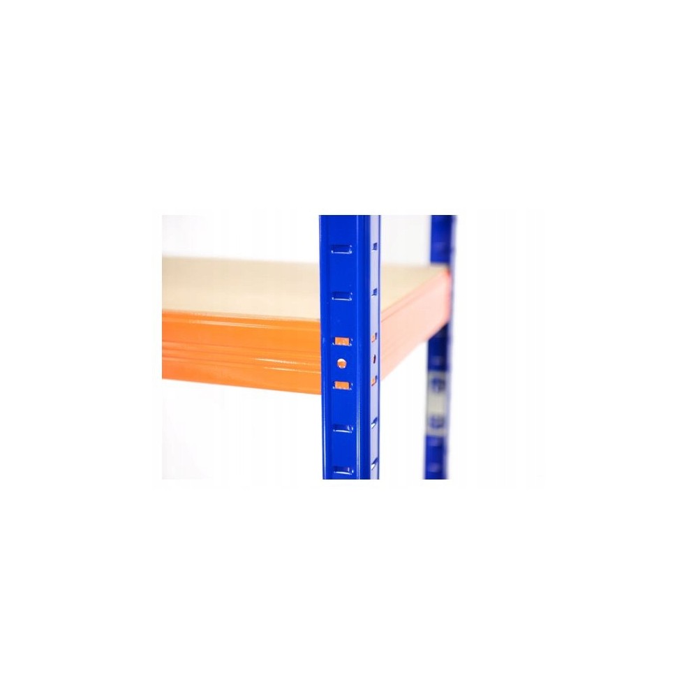 Regał metalowy regał magazynowy szpitalny HELIOS biały 106x120x30 3x400kg