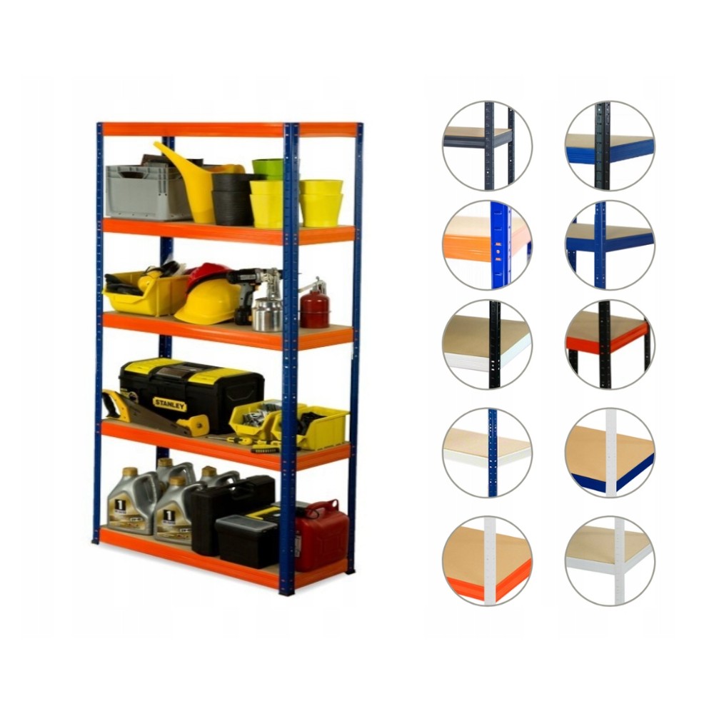 Regał metalowy HELIOS HNO 196x180x35 5x175kg