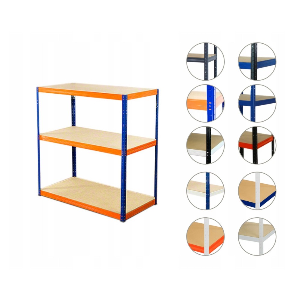 Regał metalowy HELIOS HNO 106x150x35 3x275kg