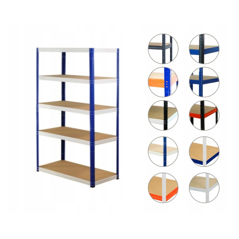 Regał metalowy HELIOS HNW 213x180x40 5x175kg