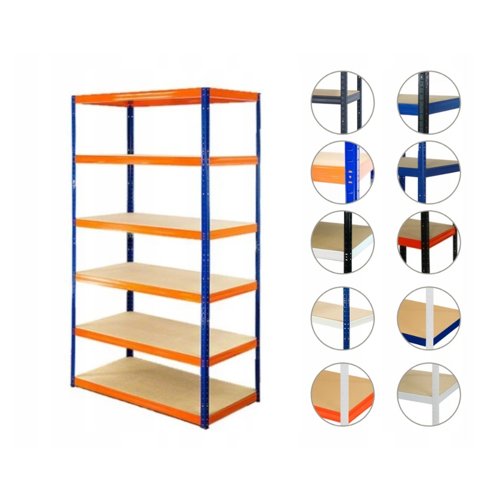 Regał metalowy HELIOS HNO 196x180x50 6x275kg