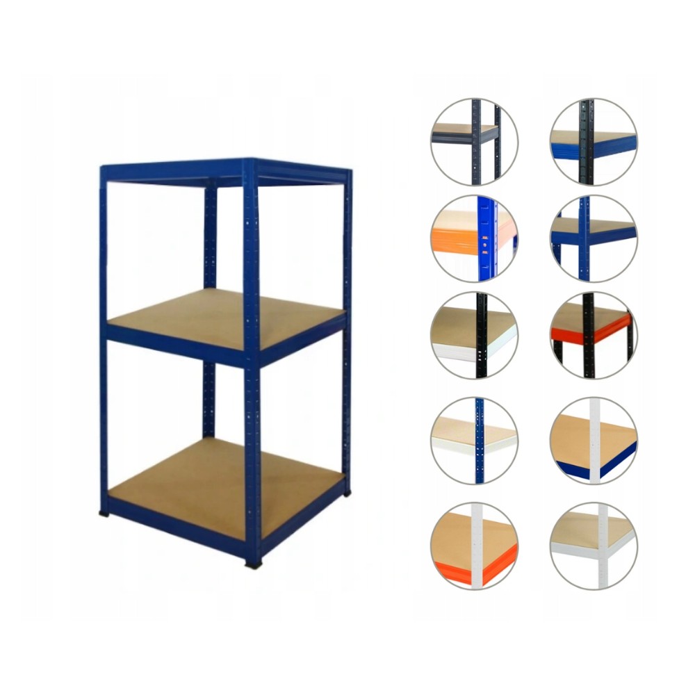 Regał metalowy HELIOS HNN 90x045x45 3 półki