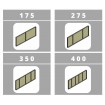 Płyta półka blat MDF regał HL HDF-6X1785X335-HELIO