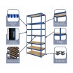 Płyta półka blat MDF regał HL HDF-6X1485X385-HELIO