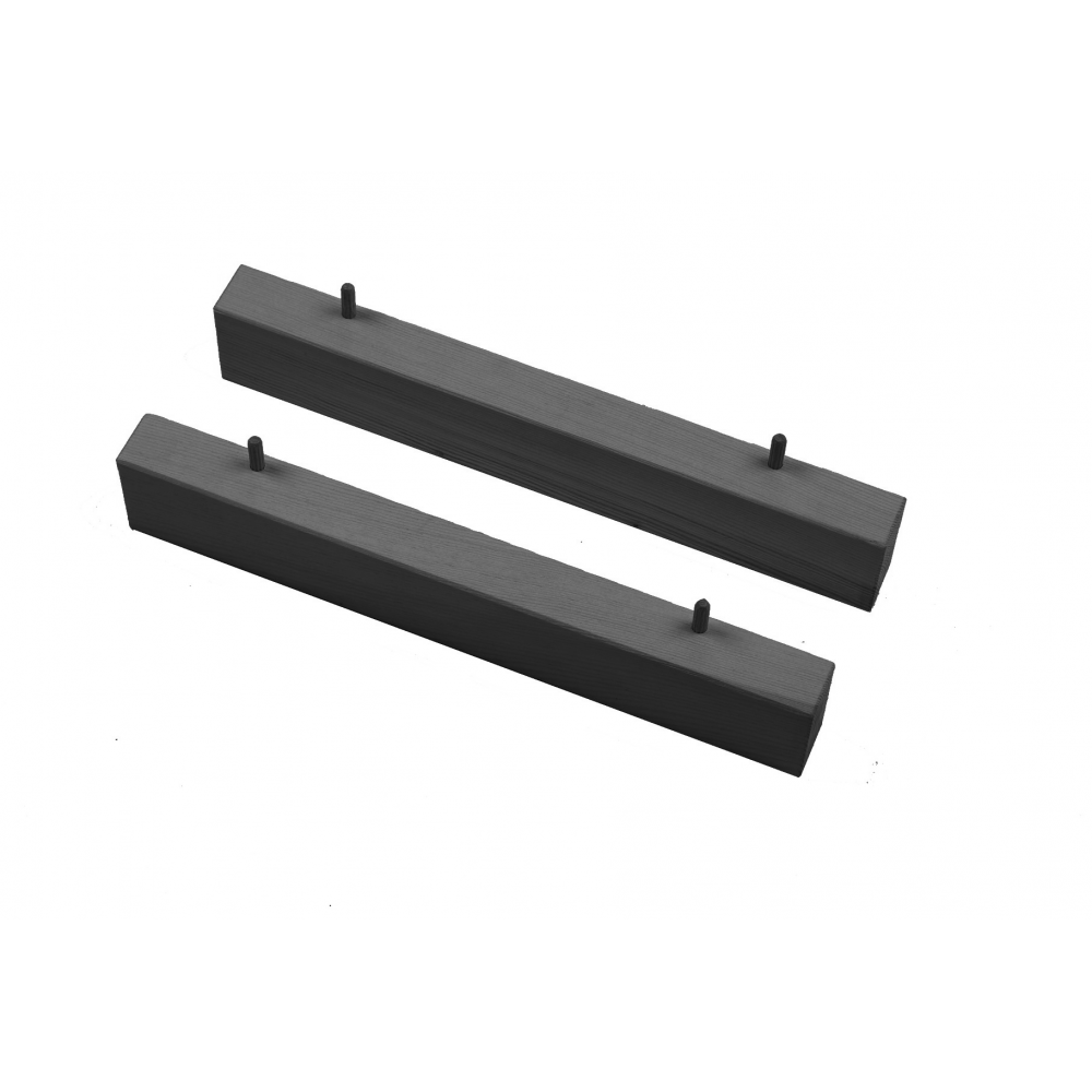 Podstawki pod regał na wino nóżki do regału podstawa nogi 2 sztuki KOMPLET