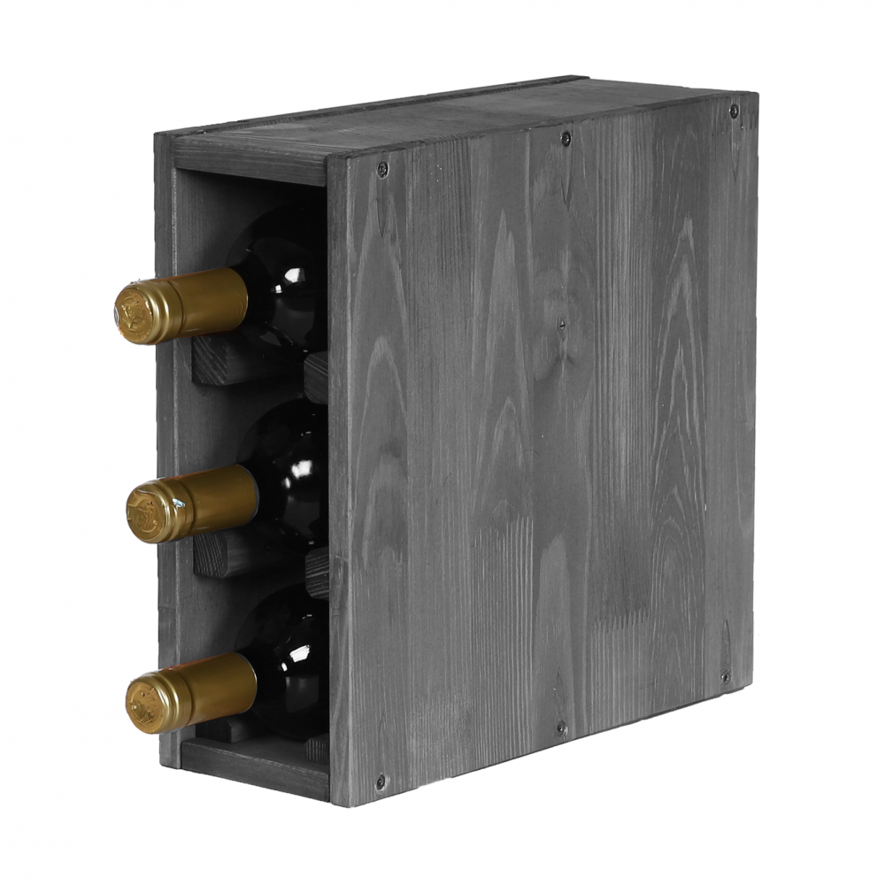 Regał na wino modułowy stojak na wino szafka na butelki 3 butelki .:.