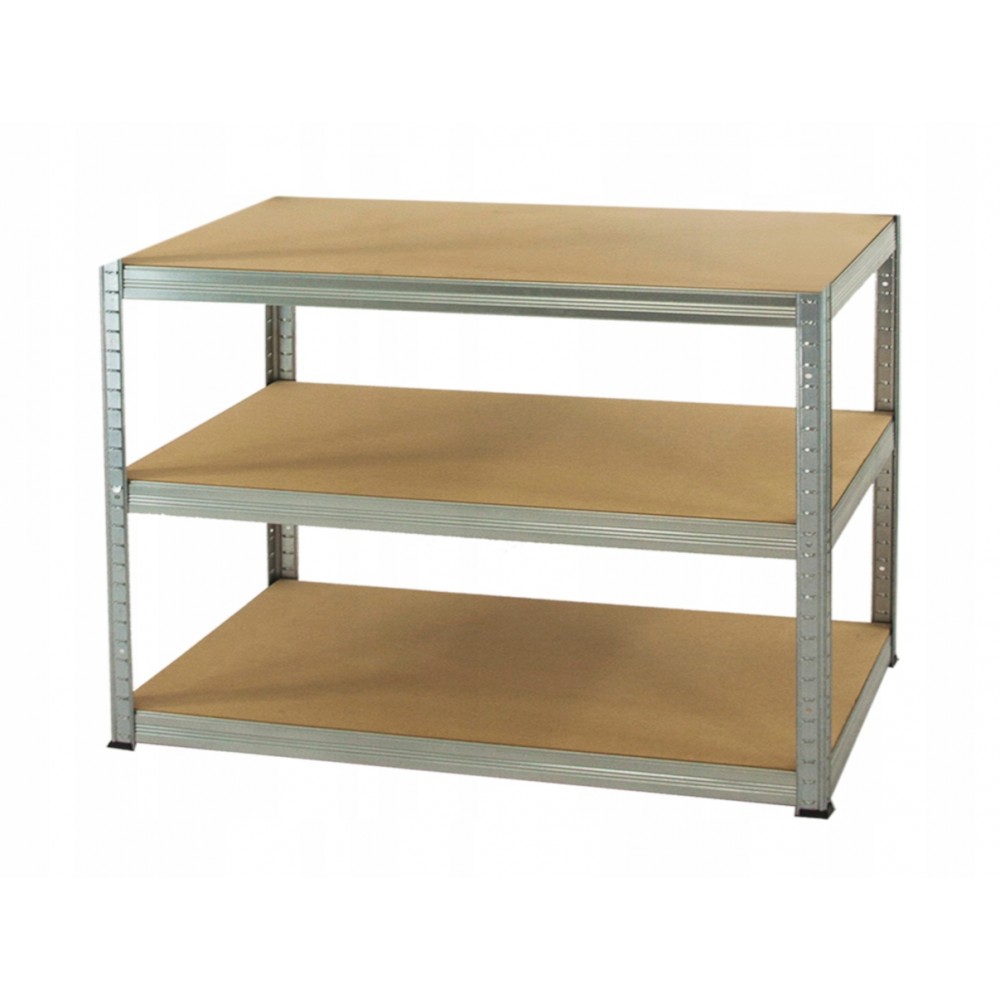 Regał metalowy ocynk regał magazynowy garażowy HELIOS 106x150x50 3x175kg