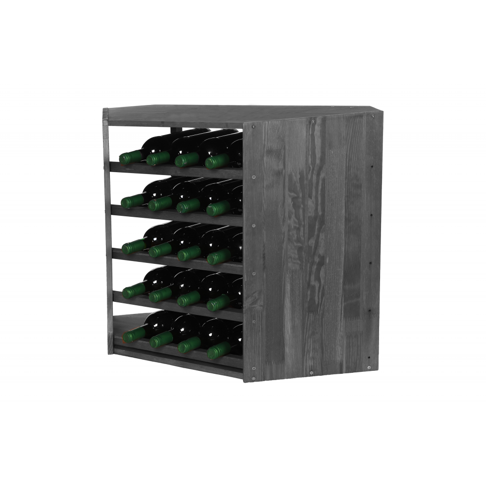Regał na wino narożny stojak na wino szafka na butelki 20 butelek DUŻY EKO