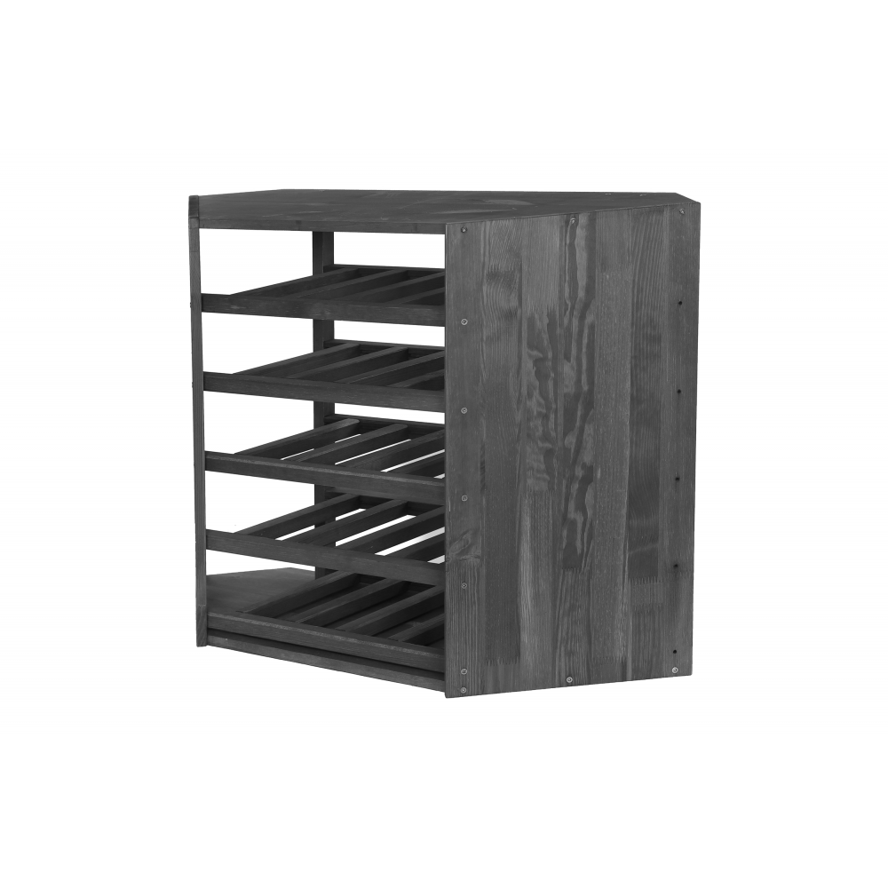 Regał na wino narożny stojak na wino szafka na butelki 20 butelek DUŻY EKO