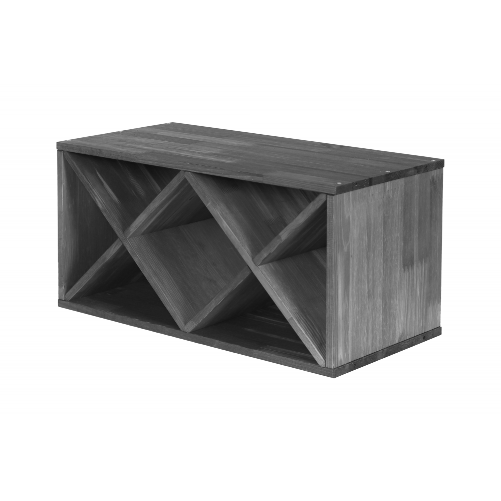 Regał na wino modułowy stojak na wino szafka na butelki 14 butelek .:.