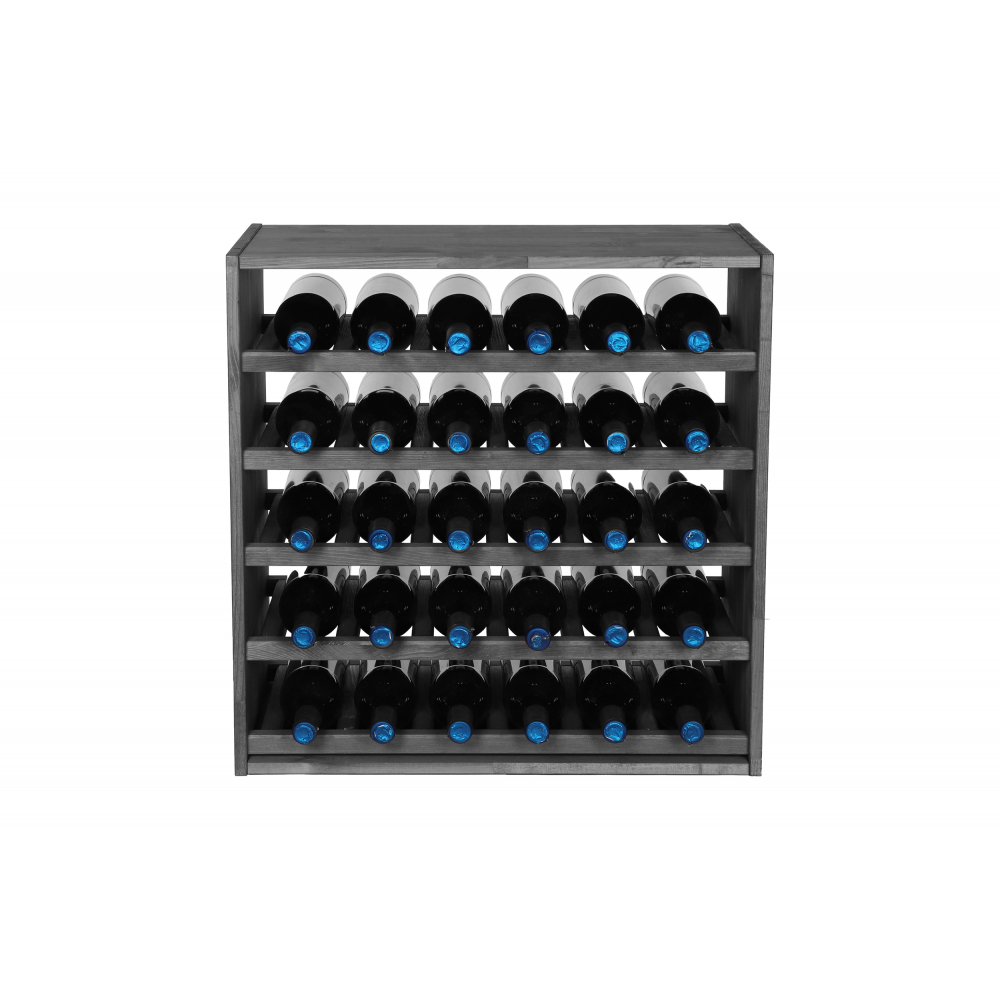 Regał na wino modułowy stojak na wino szafka na butelki 30 butelek 5 leżni