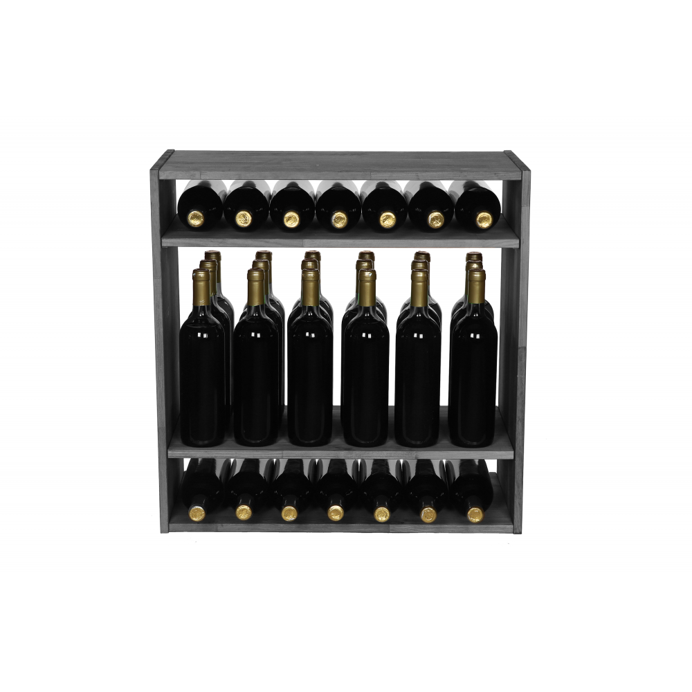 Regał na wino modułowy stojak na wino szafka na butelki 32 butelki .:.