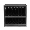 Regał na wino stojak na wino szafka na butelki 12 butelek ukośne leżnie EKO
