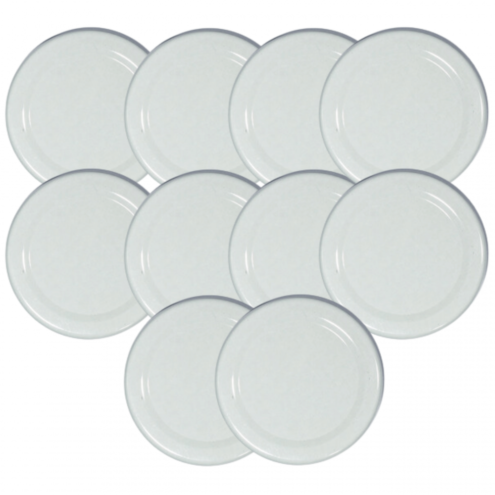 Zakrętki do słoików dekielki pokrywki nakrętki wieczka  53mm 10 szt WZÓR B