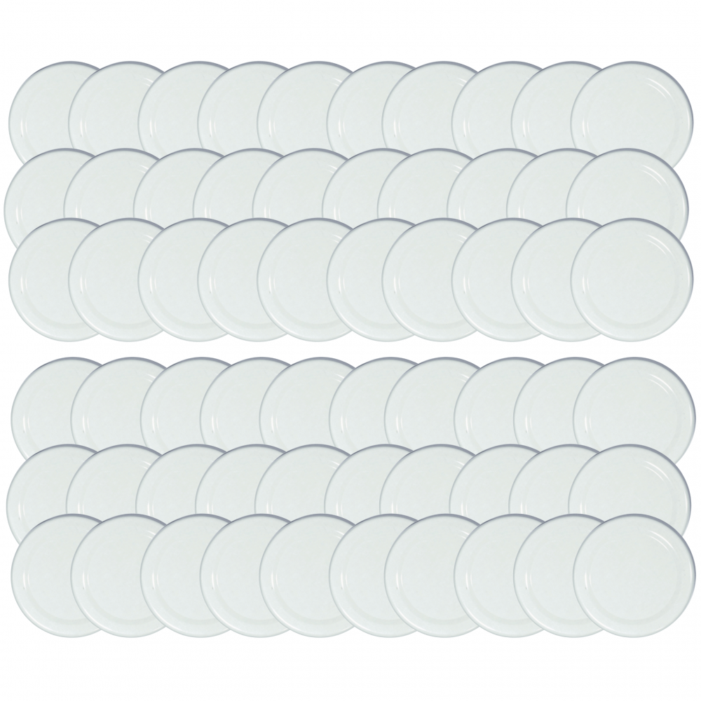 Zakrętki do słoików dekielki pokrywki nakrętki wieczka  53mm 60 szt WZÓR B