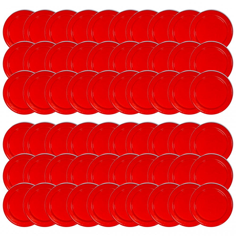 Zakrętki do słoików dekielki pokrywki nakrętki wieczka  53mm 60 szt WZÓR R