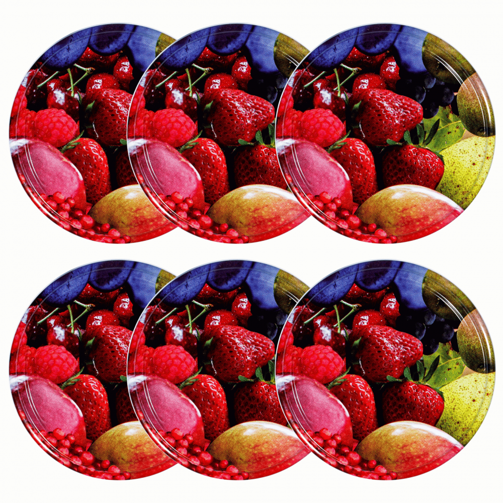 Zakrętki do słoików dekielki pokrywki nakrętki wieczka 82mm 6szt WZÓR U PZH