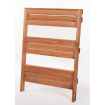 Drewniana drabinka opierana o ścianę stojak regał na rośliny 115x77cm EKO