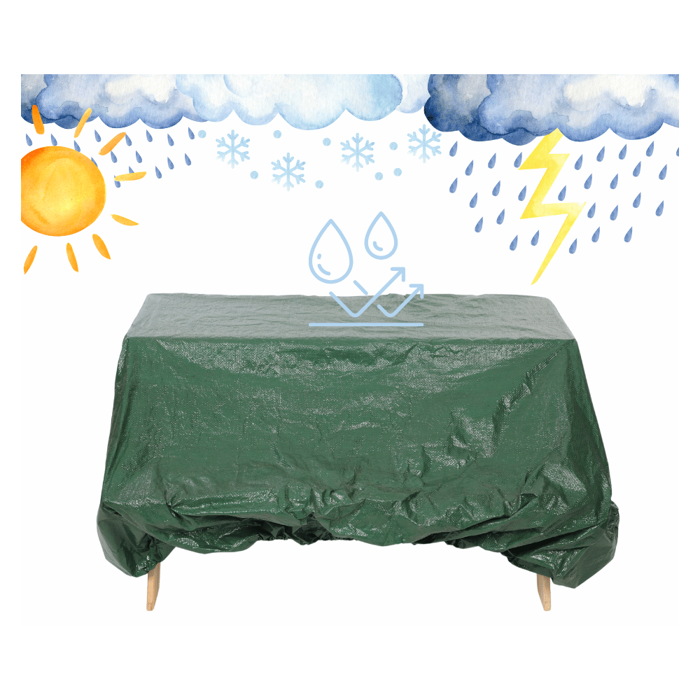 Stół piknikowy z ławkami stół ogrodowy drewniany stolik dla dzieci 1-5 lat