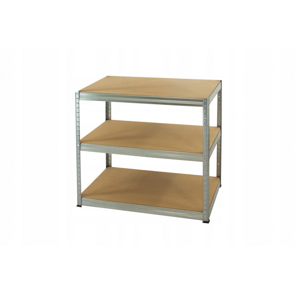 Regał metalowy ocynk regał magazynowy garażowy HELIOS 90x075x60 3x175kg