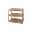 Regał metalowy ocynk regał magazynowy garażowy HELIOS 90x075x60 3x175kg