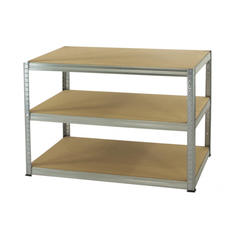 Regał metalowy ocynkowany HELIOS 106x150x45cm 3Px175kg