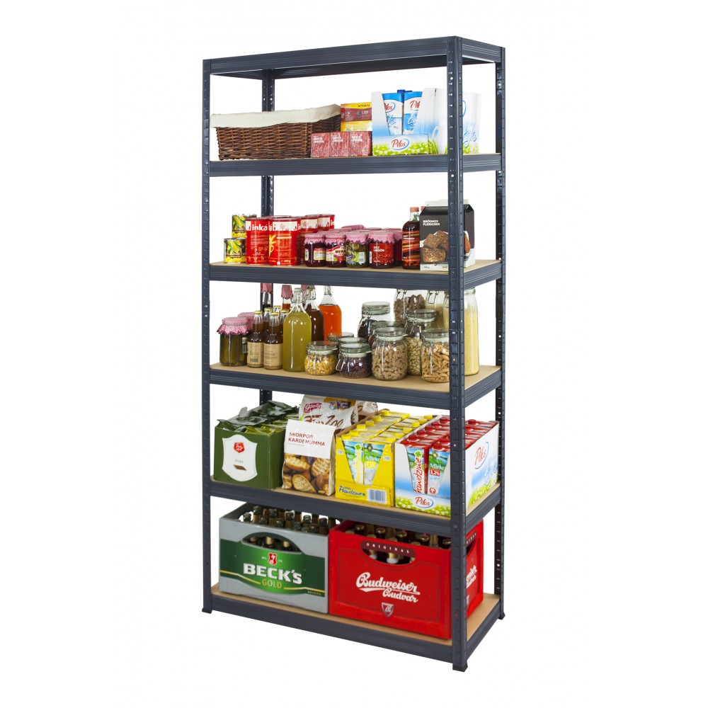 Regał metalowy Premium HELIOS 196x110x30cm 6Px175kg .:.