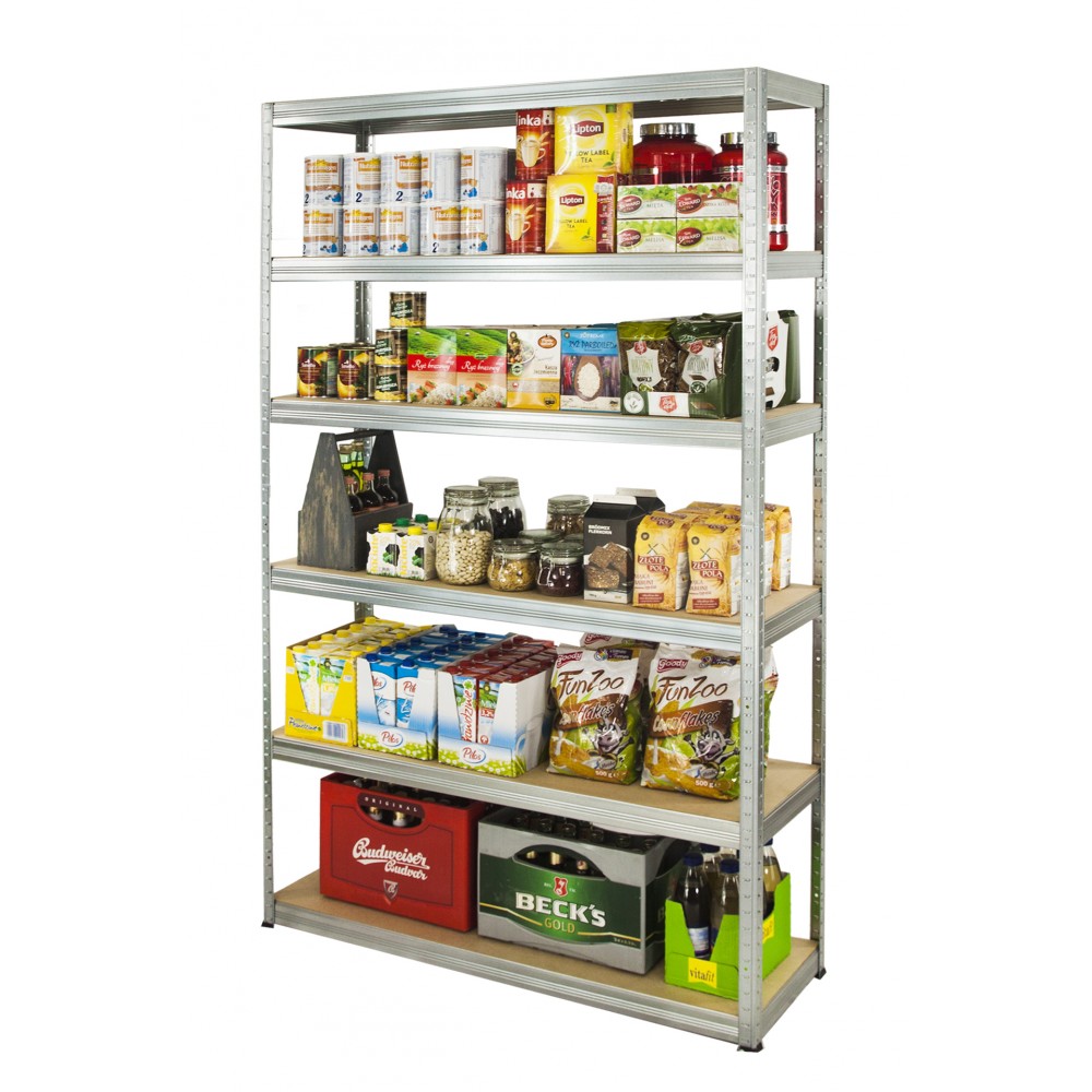 Regał metalowy ocynk HELIOS 196x150x45cm 6Px275kg .:.