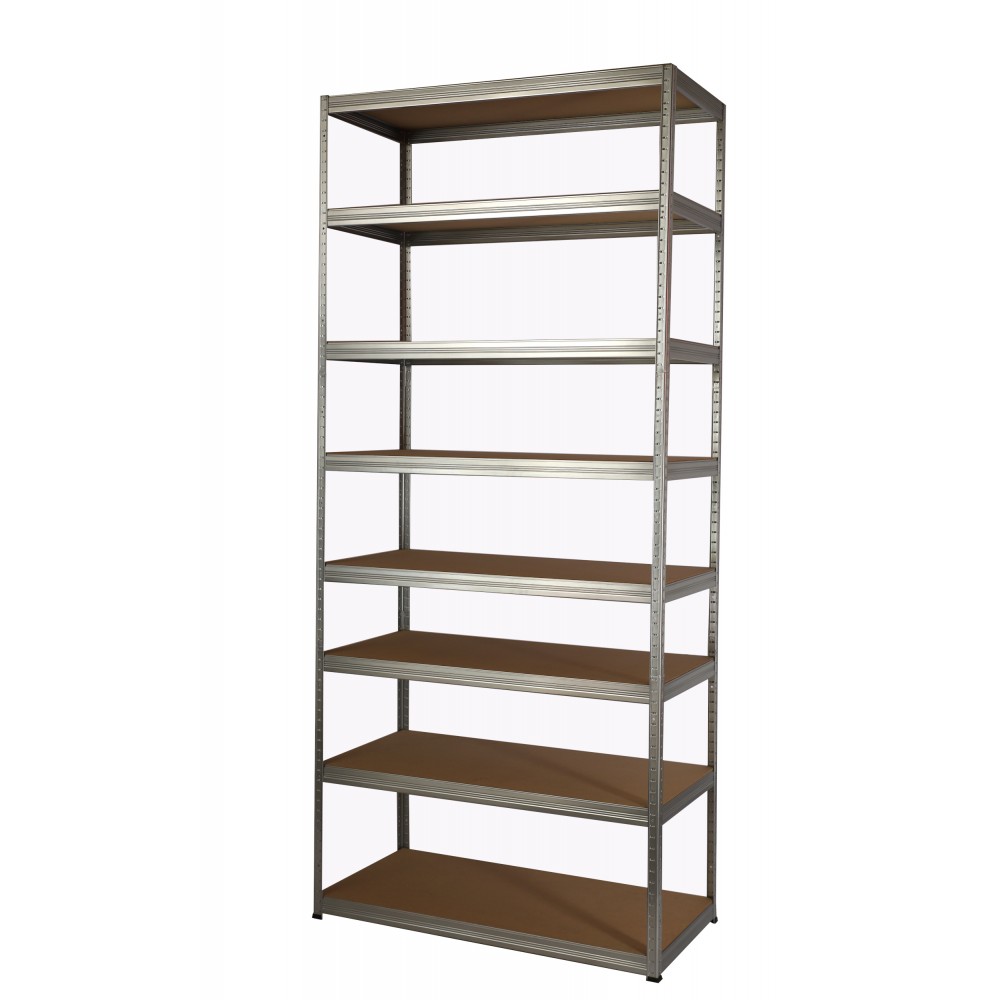 Regał metalowy ocynkowany HELIOS 270x75x30cm 8Px400kg .:.
