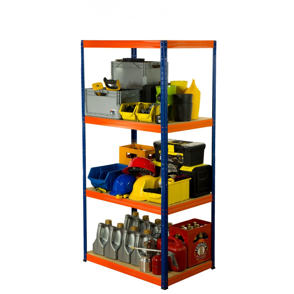 Regał metalowy HELIOS 180x110x40cm 4Px275kg