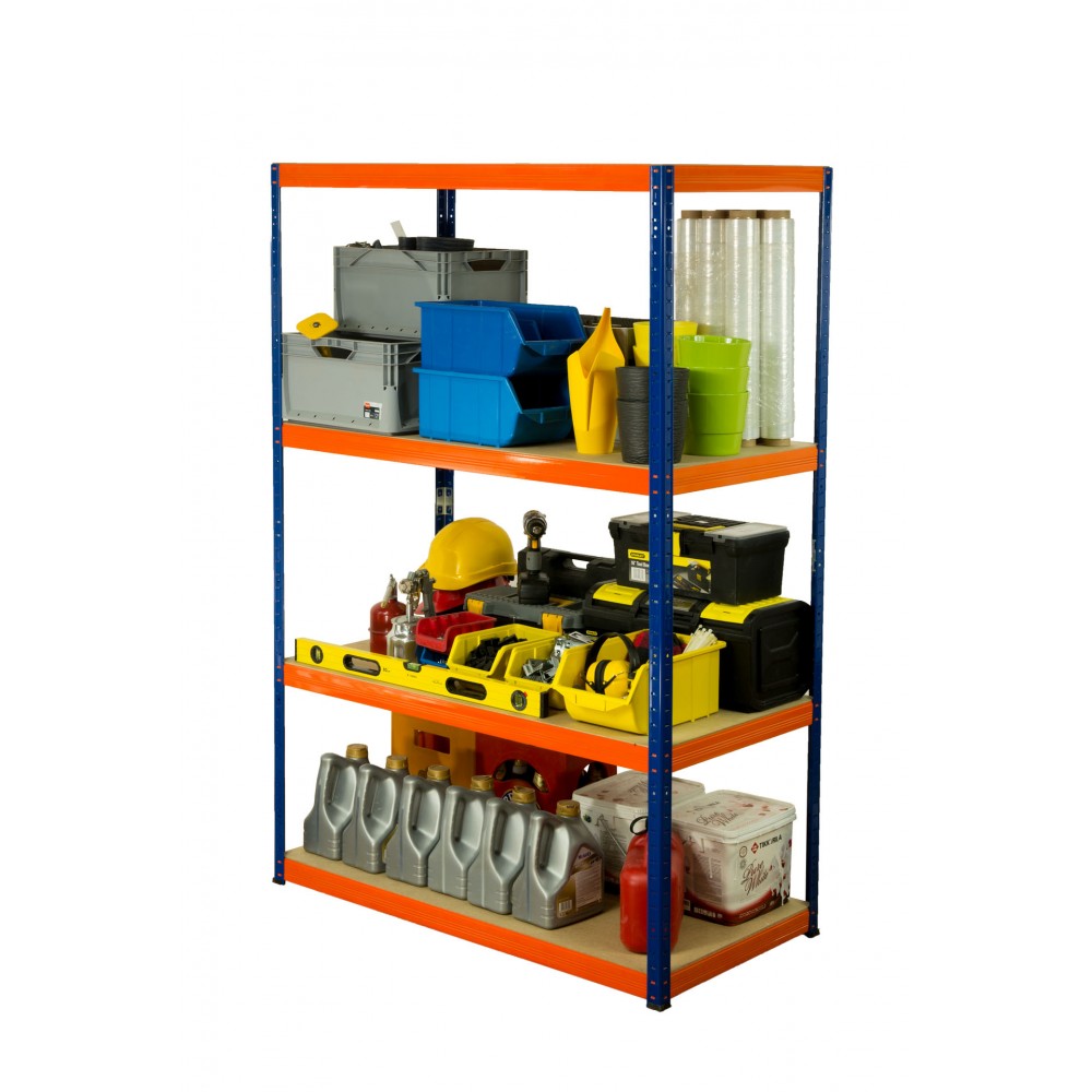 Regał metalowy HELIOS 180x180x30cm 4Px275kg