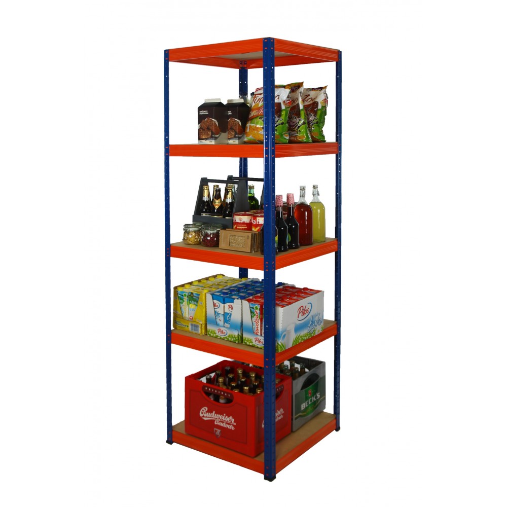 Regał metalowy HELIOS 196x60x60cm 5Px175kg .:.