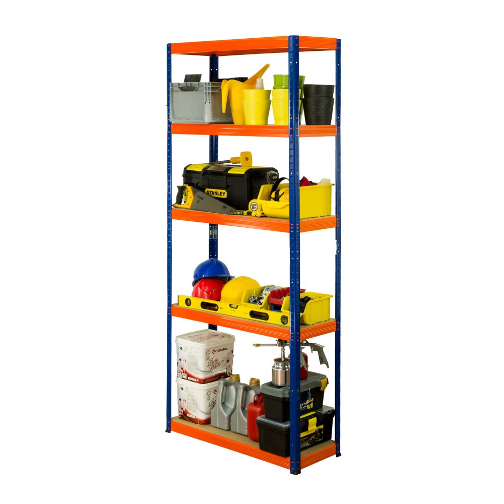 Regał metalowy HELIOS 196x120x40cm 5Px350kg .:.