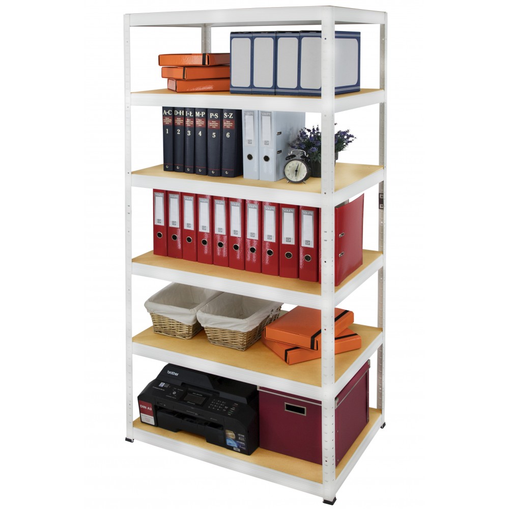 Regał metalowy HELIOS 196x110x50cm 6Px175kg .:.