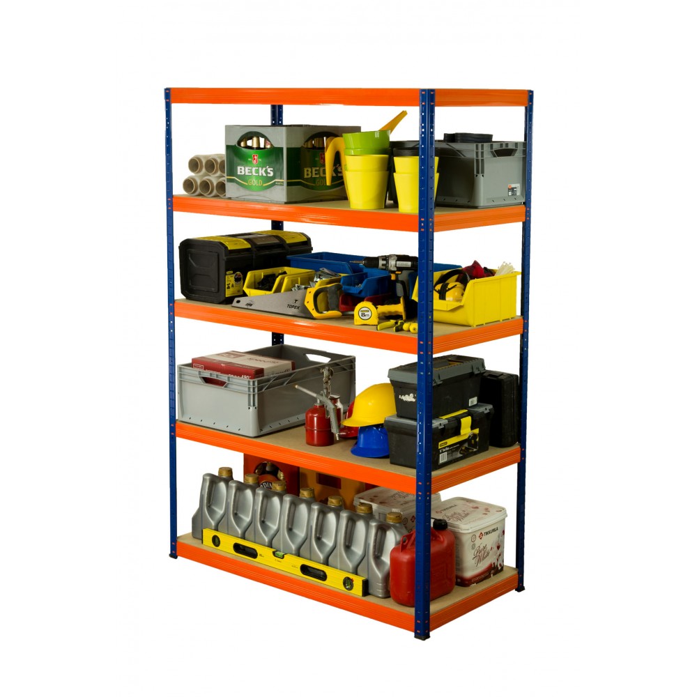 Regał metalowy HELIOS 196x150x45cm 5Px175kg .:.