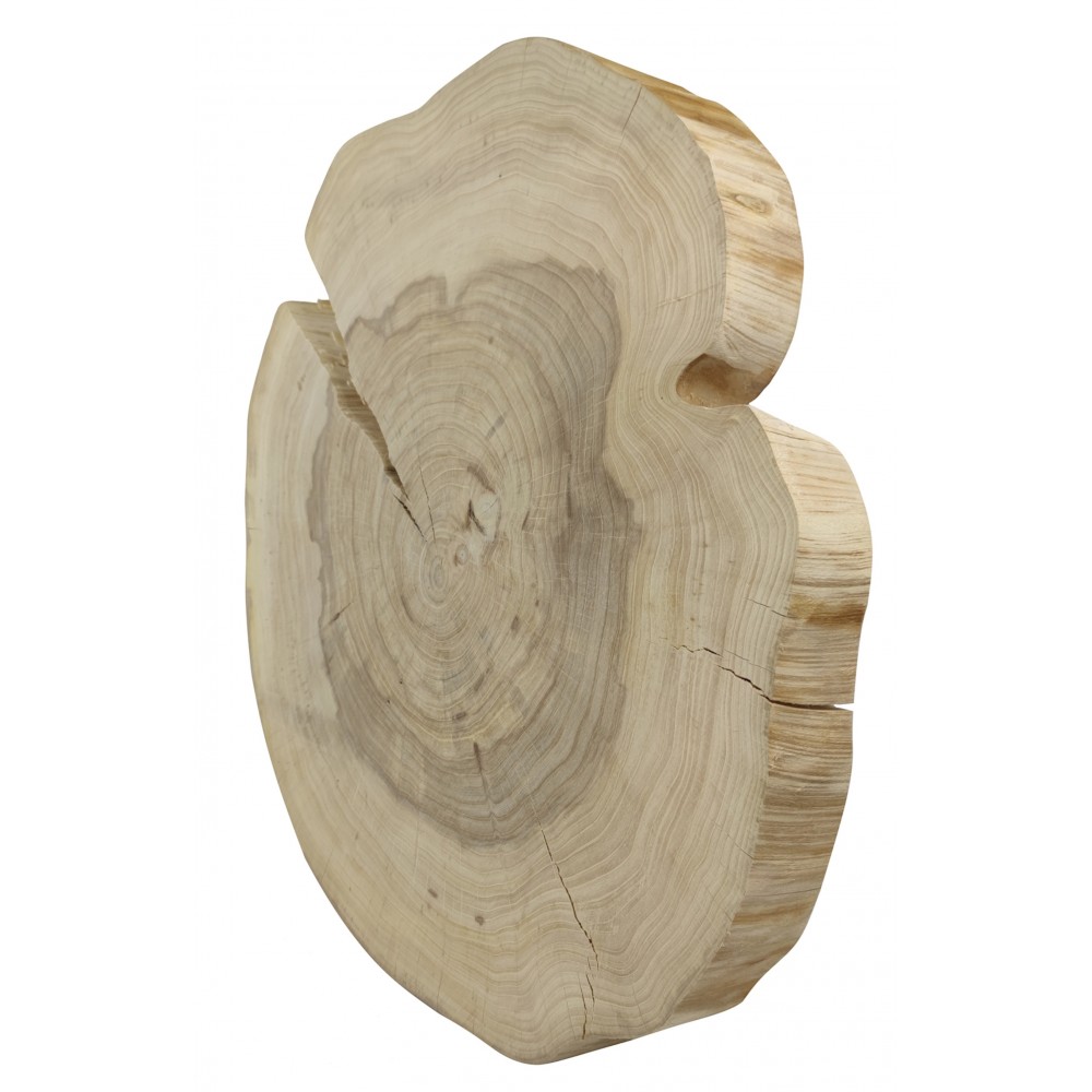 Blat na STÓŁ plaster drewna SOSNA blat na stolik UNIKAT dł.70cm 143955 DIY