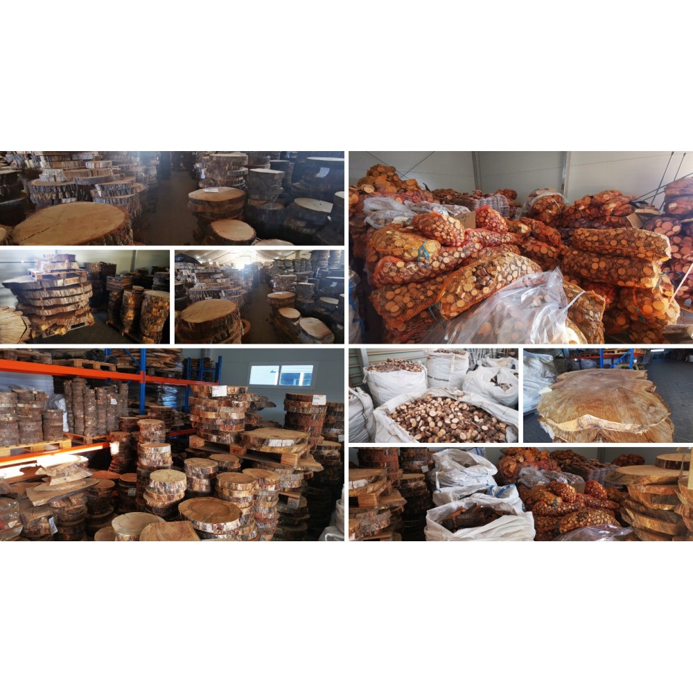 Plaster drewna CZEREMCHA eliptyczny dł.25-30cm drewniana taca ozdobna deska