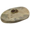 Plaster drewna blat na stolik kawowy SOSNA plaster sosnowy 44,5cm nr.110821