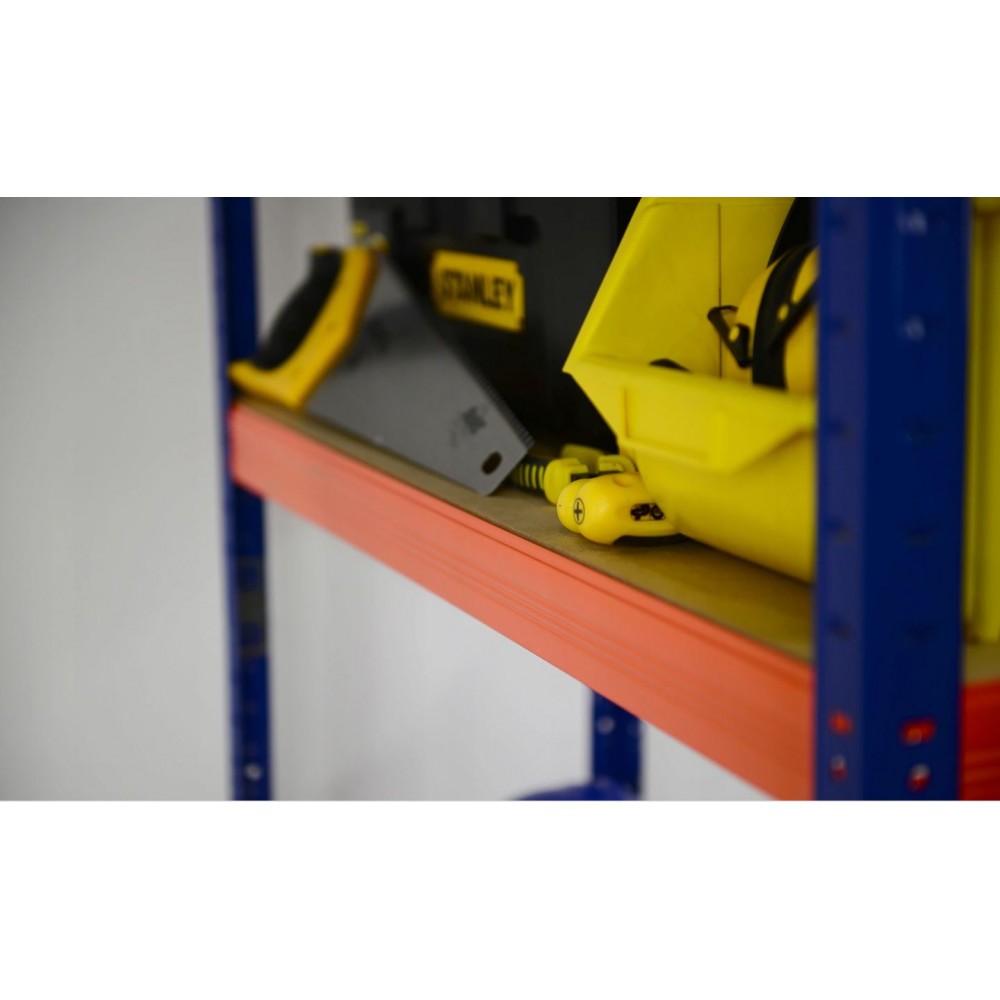 Półka do regału metalowa półka pomarańcz 150x45 regał metalowy HELIOS 175kg