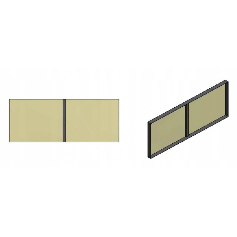 Półka do regału metalowa półka pomarańcz 110x40 regał metalowy HELIOS 175kg