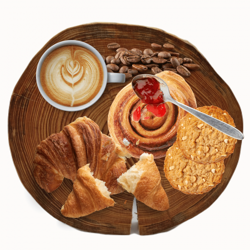 Drewniana taca obrotowa deska MODRZEW plaster 20-25 cm na przekąski ser EKO