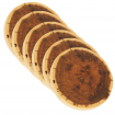 Podkładki podstawki pod filiżanki na stół drewniane AKACJA 9-12cm 6 szt ECO