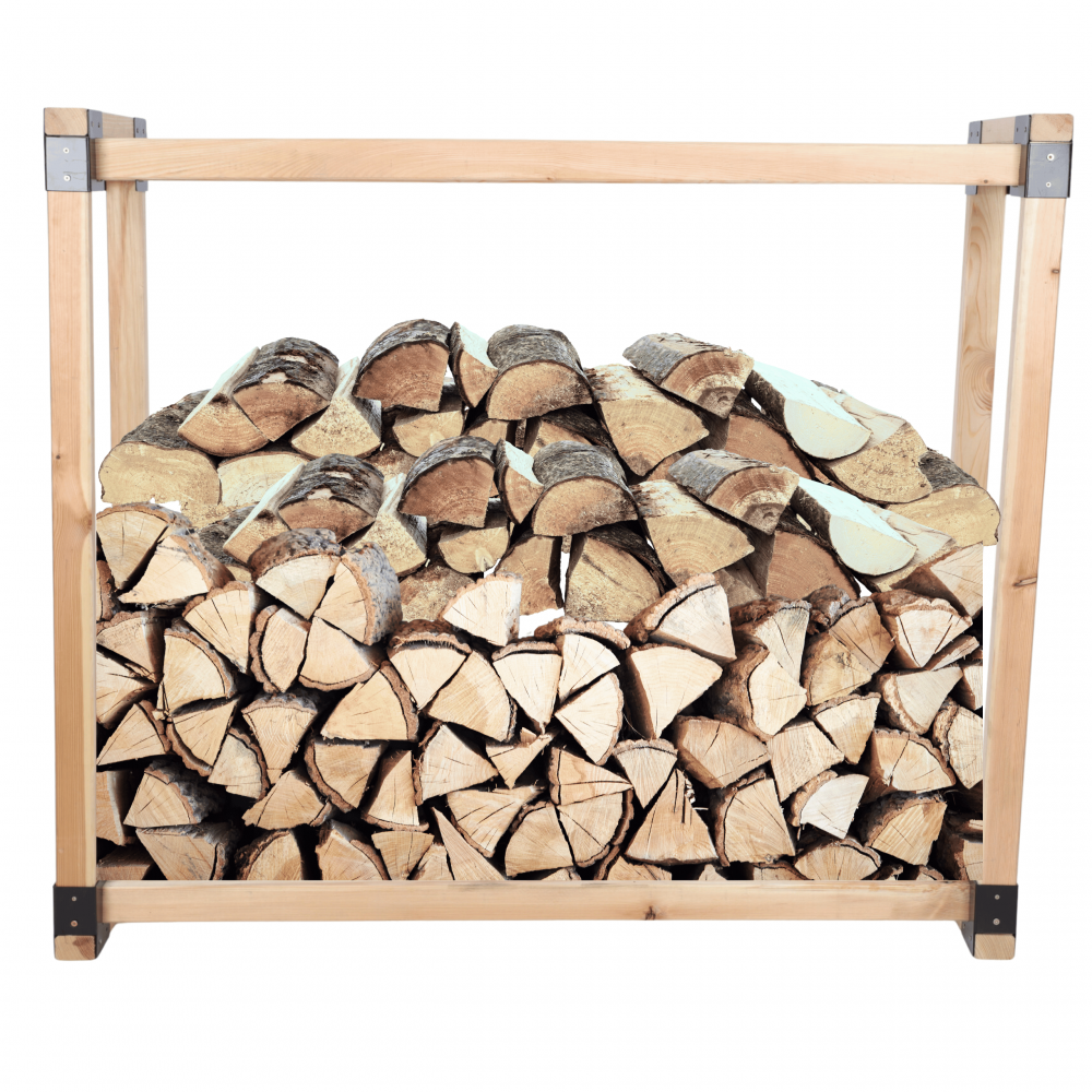 Stojak na drewno kominkowe wiata na drzewo opałowe drewutnia 0,4 m3 EKO